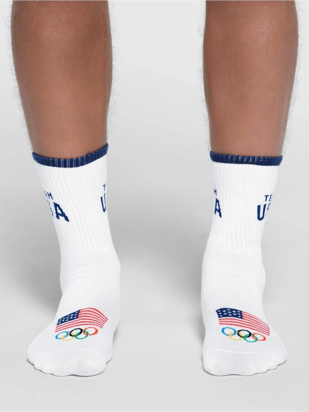 SKIMS FOR TEAM USA MENS OLYMPIC SPORT CREW SOCK